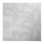 Gulv-/vægflise Marmi Statuario hvid blank 60x60 cm 1,44 m² 