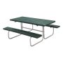 Plus bord-/bænkesæt Classic ReTex grøn 177x155 cm 