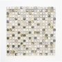 Mosaik HQ krystal/sten mix beige 30,5 x 30,5 cm