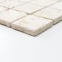 Mosaik Quadrat Chiaro antik travertin 30,5x30,5 cm