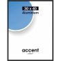 Nielsen alu-ramme Accent sort 30x40 cm