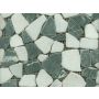 Mosaik marmor Nero Bianco mix 30,5 x 30,5 cm