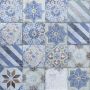 Mosaik Marrakech Blue selvklæbende 30,5x30,5 cm 