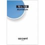 Nielsen alu-ramme Accent hvid 70x100 cm