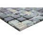 Mosaik Qin Shi krystal/resin sort mix 30 x 30 cm