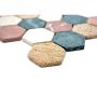 Mosaik Hexagon Marble Mix 29,8 x 30,5 cm