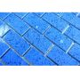 Mosaik Artificial kvarts komposit blå 30 x 30 cm