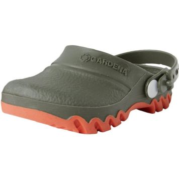 Gardena træsko til børn grøn 34/35