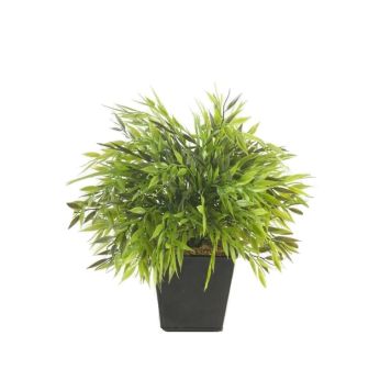 Emerald kunstig bambus i zinkpotte 25 cm 
