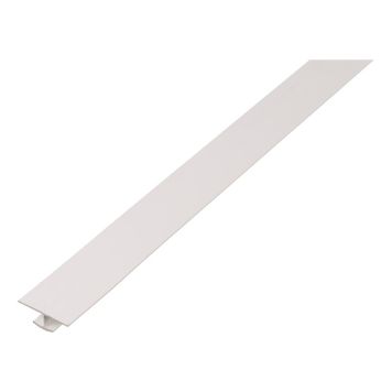 Gah Alberts H-profil PVC hvid 25x12x4 mm 2 m