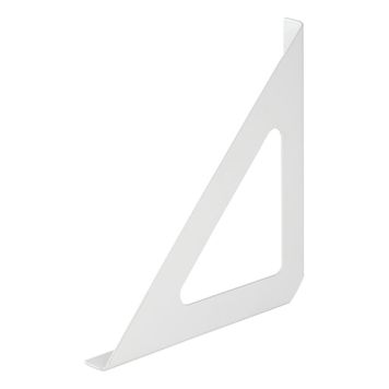 Dolle hyldeknægt TRI hvid 190x190 mm