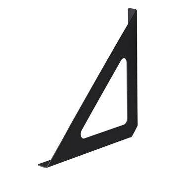 Dolle hyldeknægt TRI sort 190x190 mm