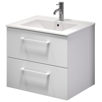 Camden underskab med vask mat hvid 60 cm