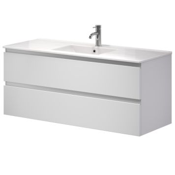 Camden badmøbelsæt Integrated hvid 120 cm