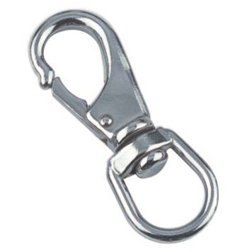 Marinetech snapkrop med svirveløje rustfri stål 86x21mm