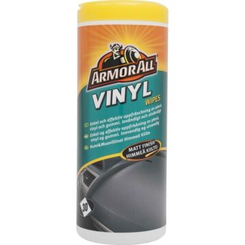 Armor All vådservietter Vinyl Wipes Mat 25 stk.