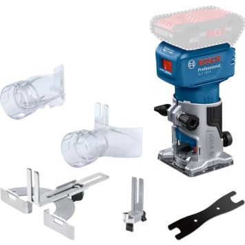 Bosch Professional akku kantfræser GLF 18V-8 u/batteri & lader