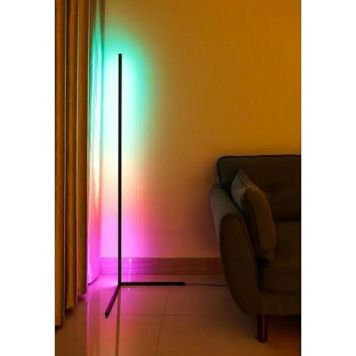 Tween Light hjørnegulvlampe Anzio sort RGB LED H140 cm 