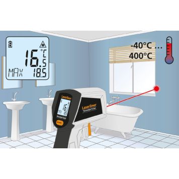 Laserliner infrarød termometer ThermoSpot Pocket
