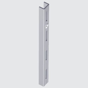 Element-System vægskinne enkelt 150 cm aluminium