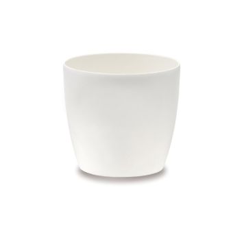 Elho urtepotte Brussels Diamond Round hvid Ø16 cm