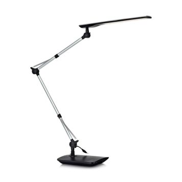 Markslöjd LED bordlampe Study sort/sølv 6 W 90 cm