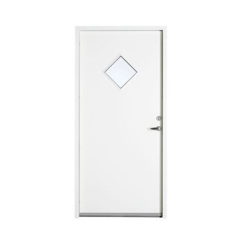 Swedoor facadedør v P-900 med karm 888x1880 mm