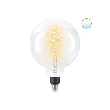 Wiz LED-globepære Whites klar G200 E27 6,7 W