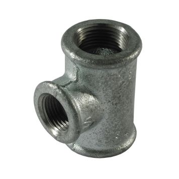 Tee galvaniseret 3/4-½-3/4"