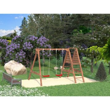 Palmako gyngestativ Jonas 70x70 mm massivt træ