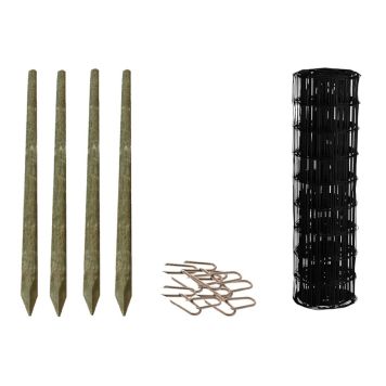 NSH hegnspakke luksus sort 50 m