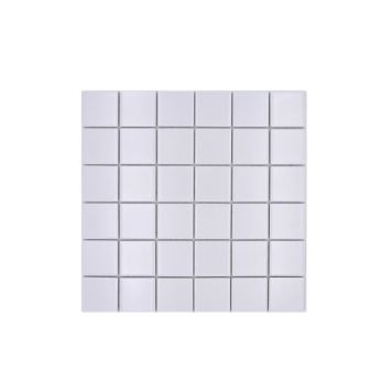 Mosaik CD 111 mat hvid 30x30 cm