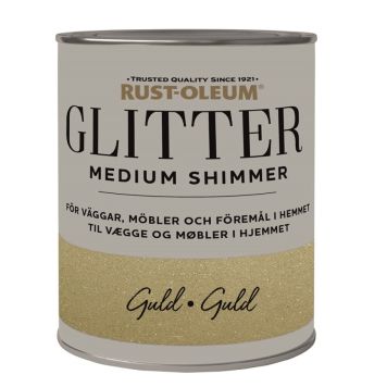 Rust-Oleum glimmermaling Medium Shimmer guld 750 ml