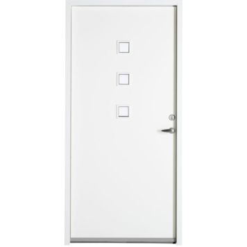 Swedoor facadedør h P-1100 med karm 888x1980 mm