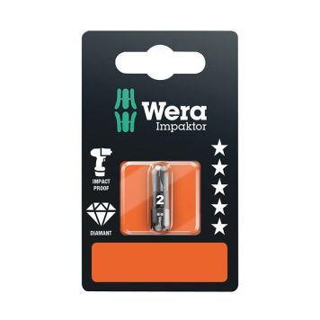 Wera bit 855/1 IMP DC PZ 2x25 mm SB