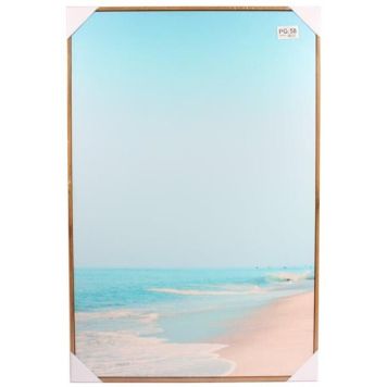 LaFinesse Canvas Beach m. ramme 60x90 cm