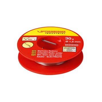 Rothenberger Industrial loddetin 30 g blyfri