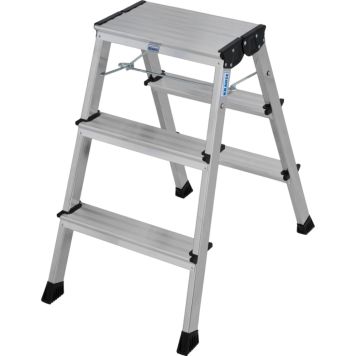 Krause trappestige 2 trins Rollmat aluminium