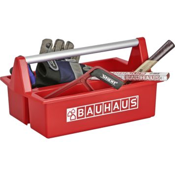 BAUHAUS værktøjskasse 42x25x12 cm rød