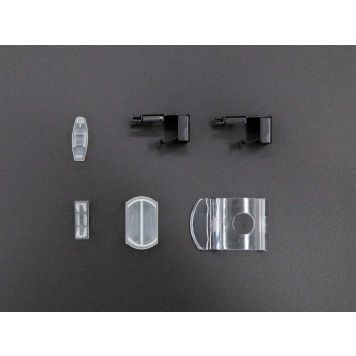 Debel montagetilbehør til Touch Split plisségardin sort