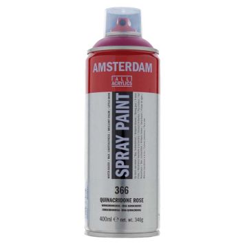 Amsterdam akrylspray 400 ml quinacridone rose 366