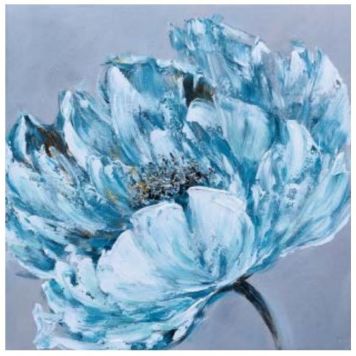 LaFinesse Blue Flower 30x30 cm