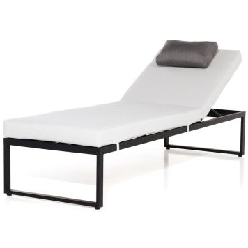 Solvogn Skepparholmen alu sort/lysegrå