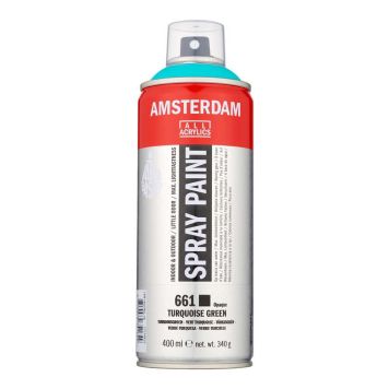 Amsterdam akrylspray 400 ml turquoise green 661