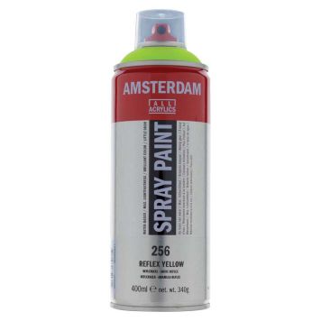 Amsterdam akrylspray 400 ml reflex yellow 256