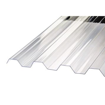 Rias trapezplade 76/18 Sunlux 2000PC klar 2440x1115 mm