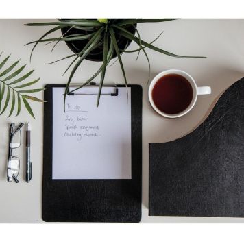 d-c-fix klæbefolie Uni læder præget sort 200x45 cm