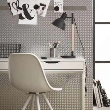 d-c-fix klæbefolie riflet metal 150x45 cm