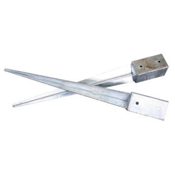 NSH Stolpespyd 71x71x750 mm galvaniseret