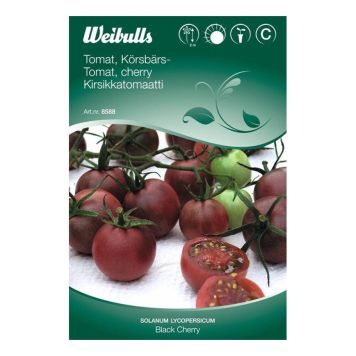 Weibulls grøntsagsfrø cherrytomat Black Cherry